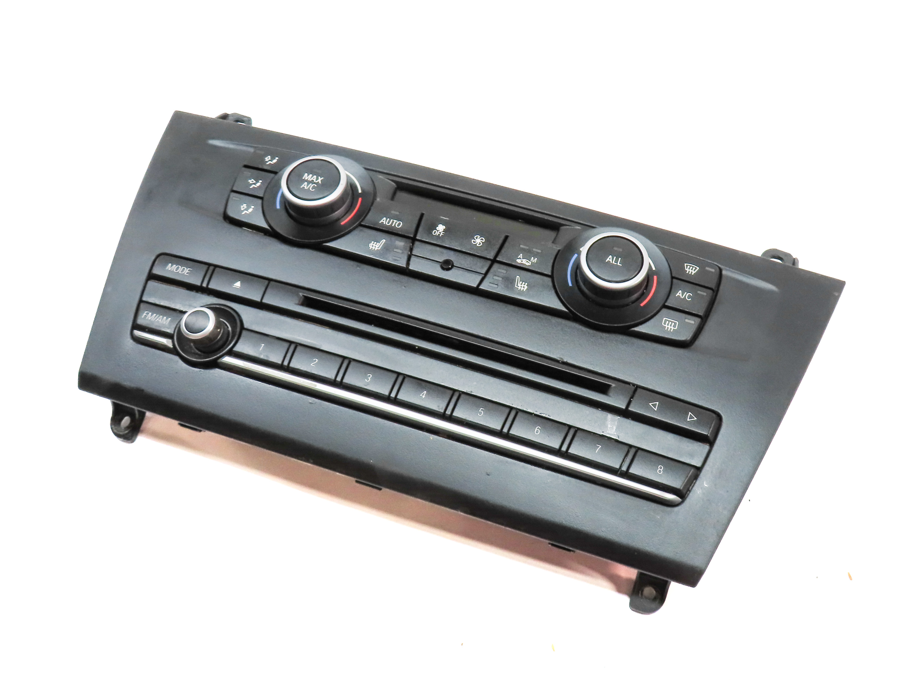 2014 BMW X3 (F25) FRONT CENTER DASH CLIMATE RADIO CONTROL PANEL UNIT — exact item pictured